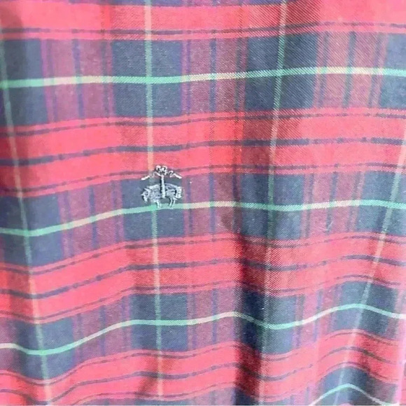 Brooks Brothers Shirt Supima Cotton Mens XXL Original Polo Plaid Multicolor - Picture 2 of 9